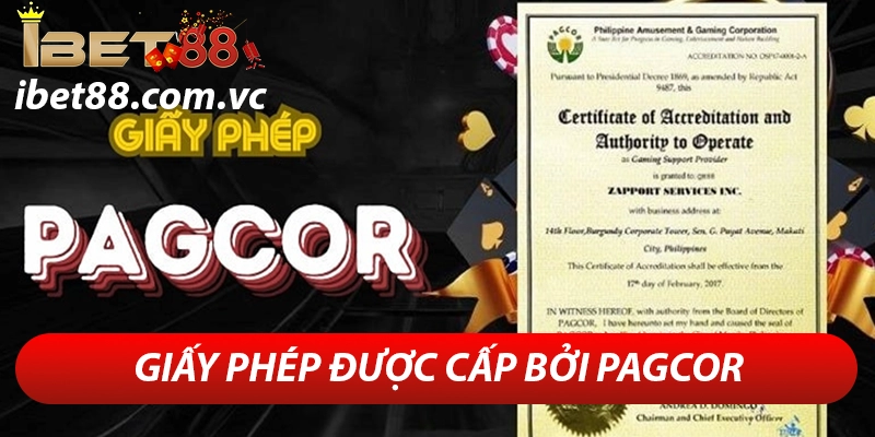 ibet88 perfectbuy - Thương Hiệu Cá Cược Online Uy Tín Tại Việt Nam 24 Giấy phép của ibet88 được cấp bởi PAGCOR